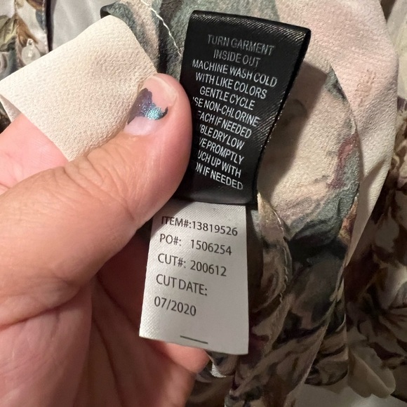 Torrid Chiffon Hi-Low Tunic Top - Picture 4 of 8